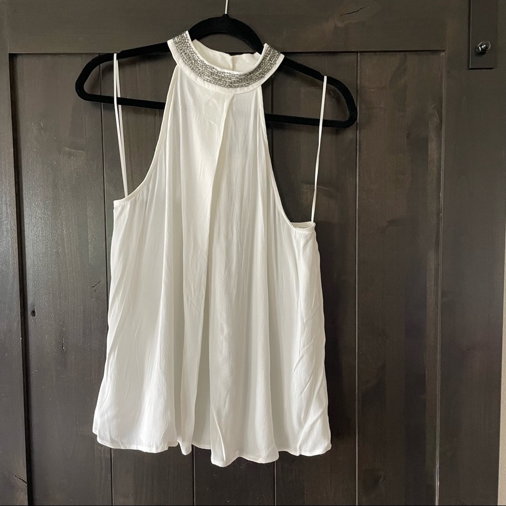 NEW Willow & Clay Ivory Top, Size Large